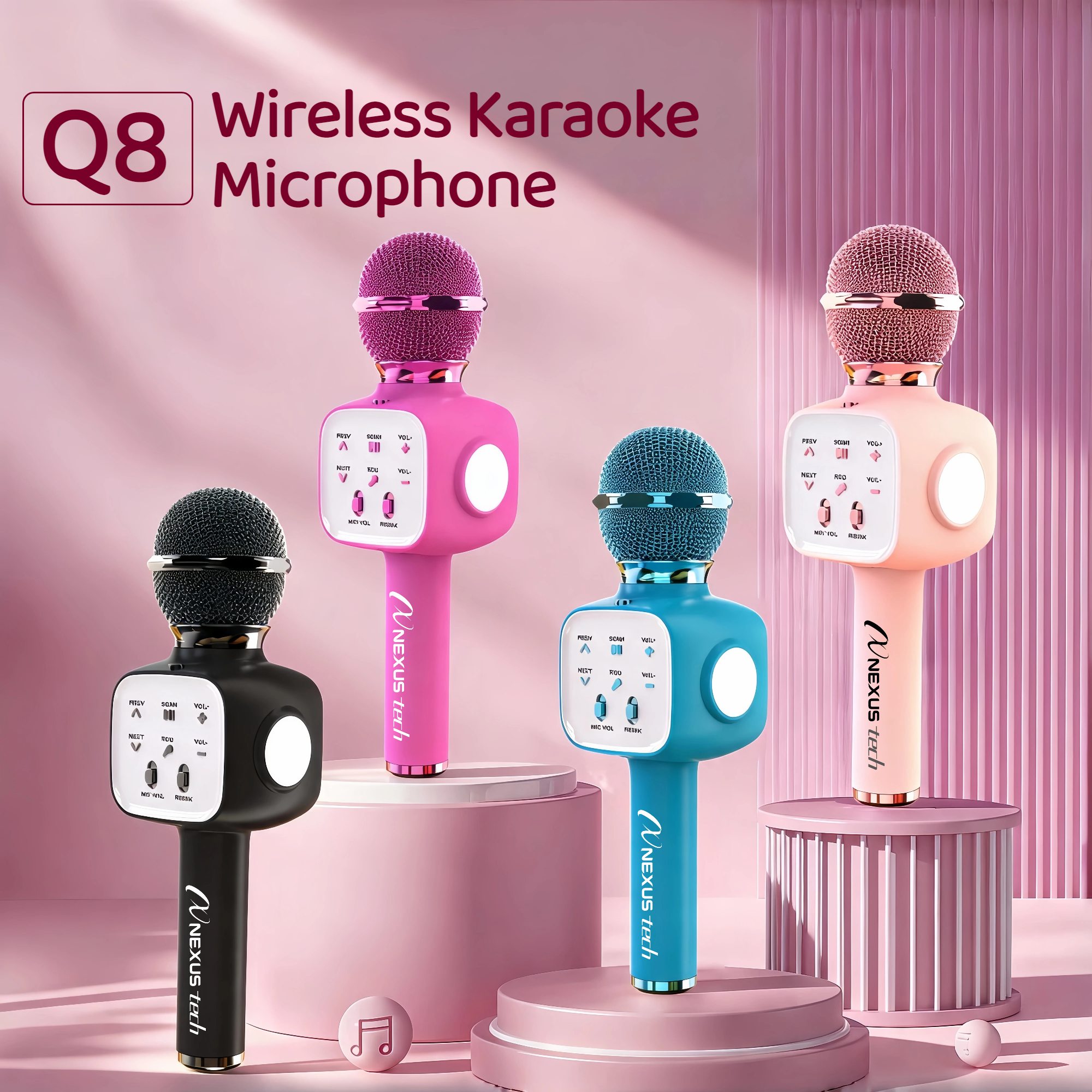 Wireless Bluetooth 5.2 Karaoke - đánh giá và giá Shure Mic Sm58
