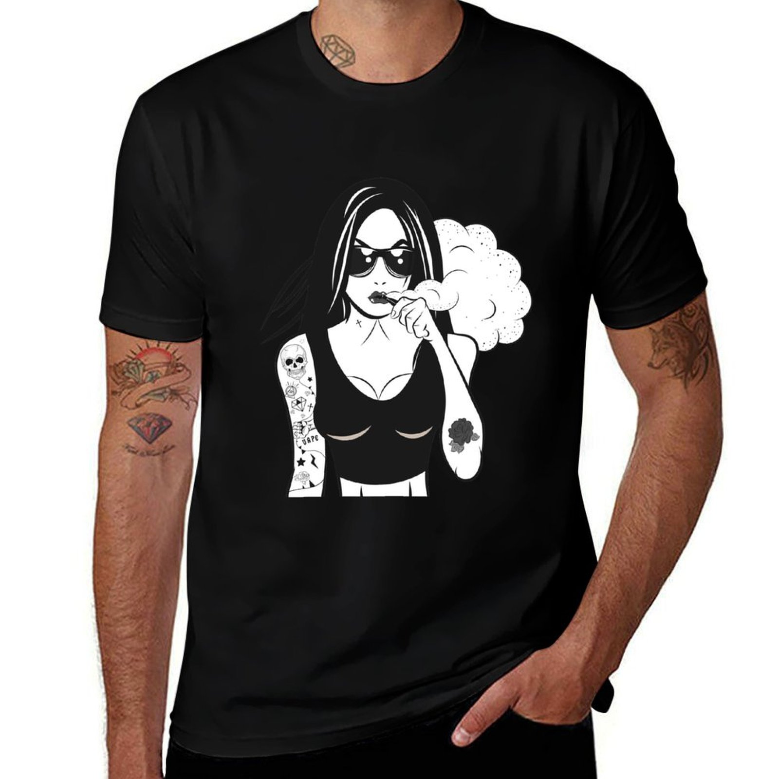 Vape Girl T-Shirt Quick Dry Tr - đánh giá và giá Quick Vape