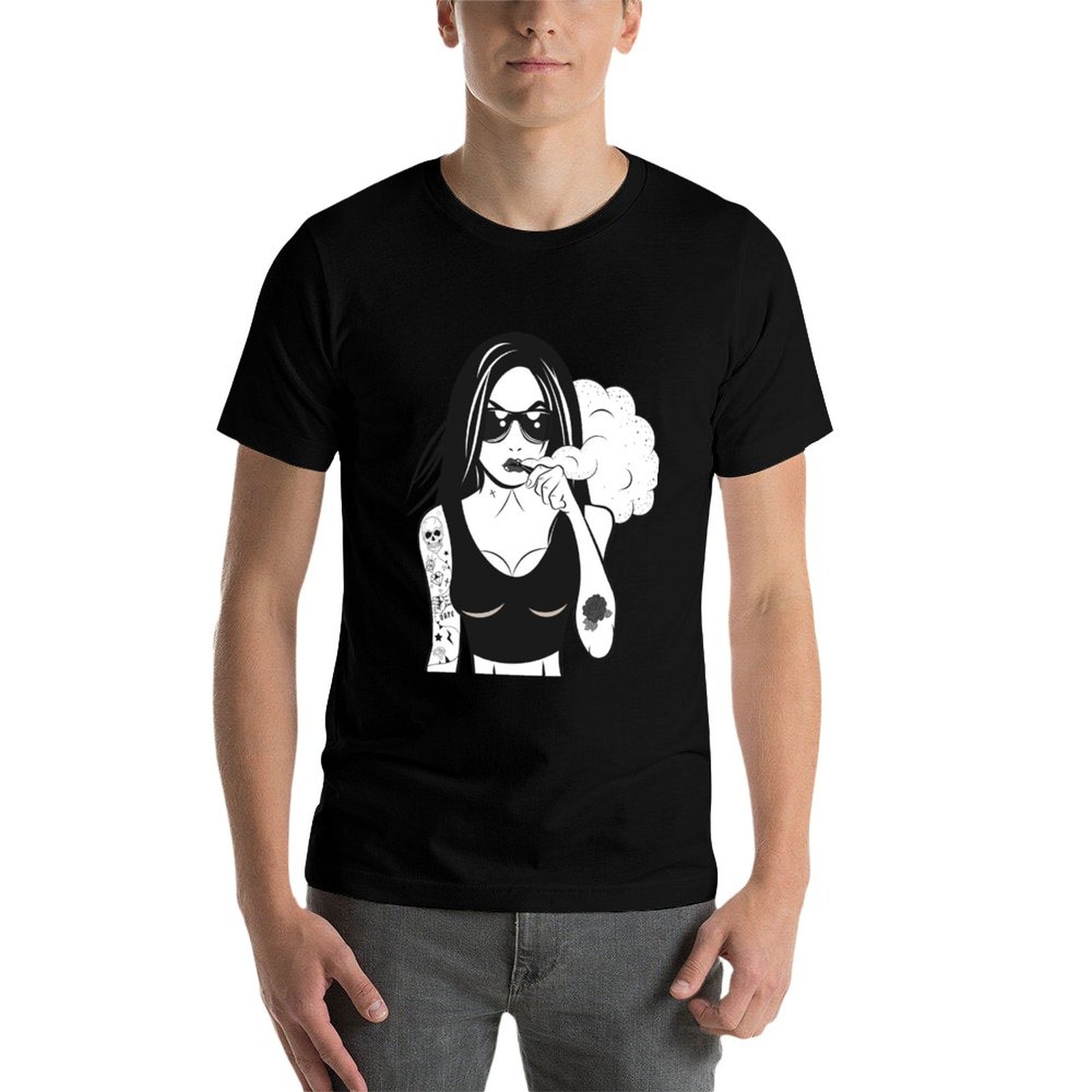 Vape Girl T-Shirt Quick Dry Tr - đánh giá và giá Quick Vape
