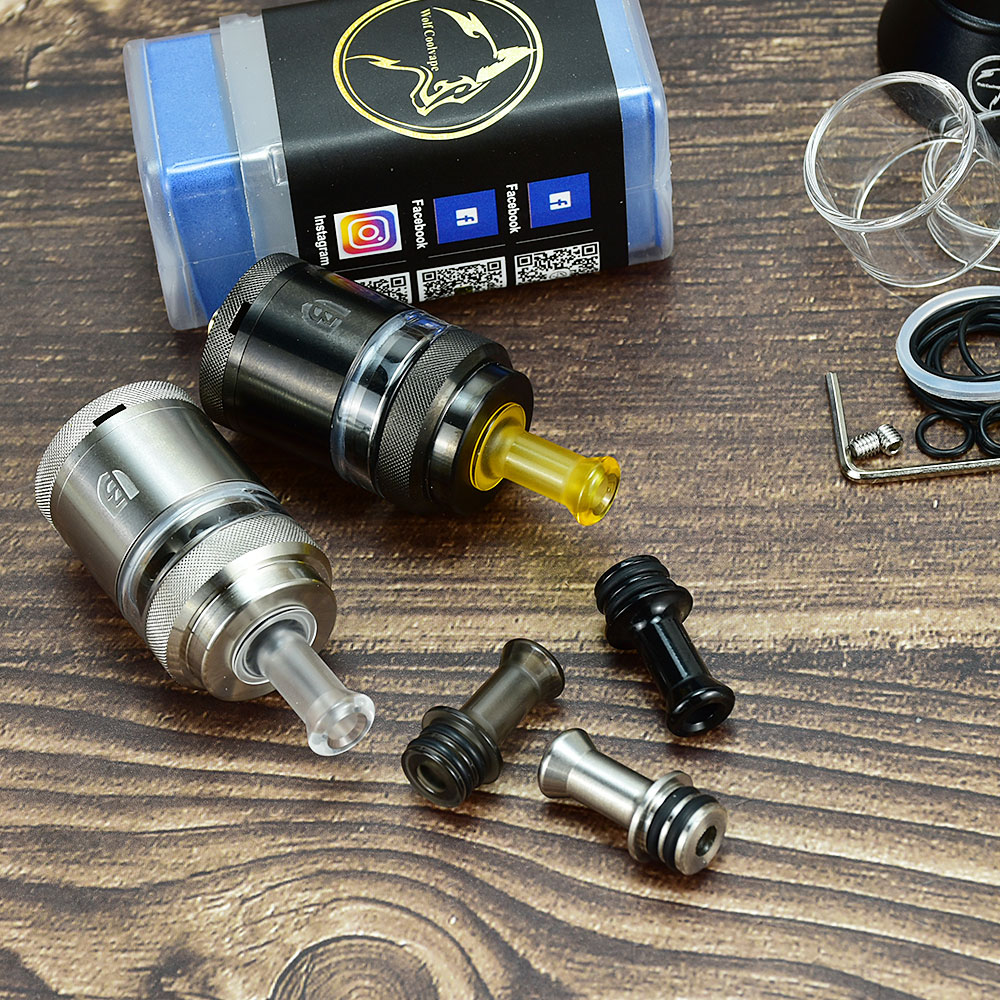 Berserker Mini V3 MTL Tank wit - đánh giá và giá Vaping Air