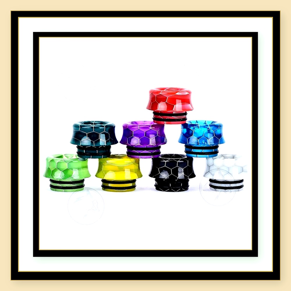 Wolfcool 810 Drip Tip Set – 8  - đánh giá và giá Drip Tip Resin